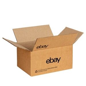 New 25 pcs eBay 6" x 4 3/4" x 4 3/4" Corrugated Cardboard Shipping Boxes Mailing